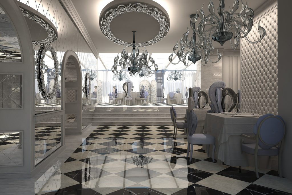 Italian restaurant interior