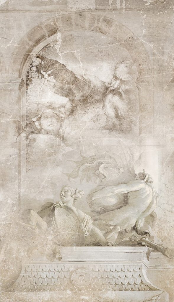 affresco carta da parati 2
